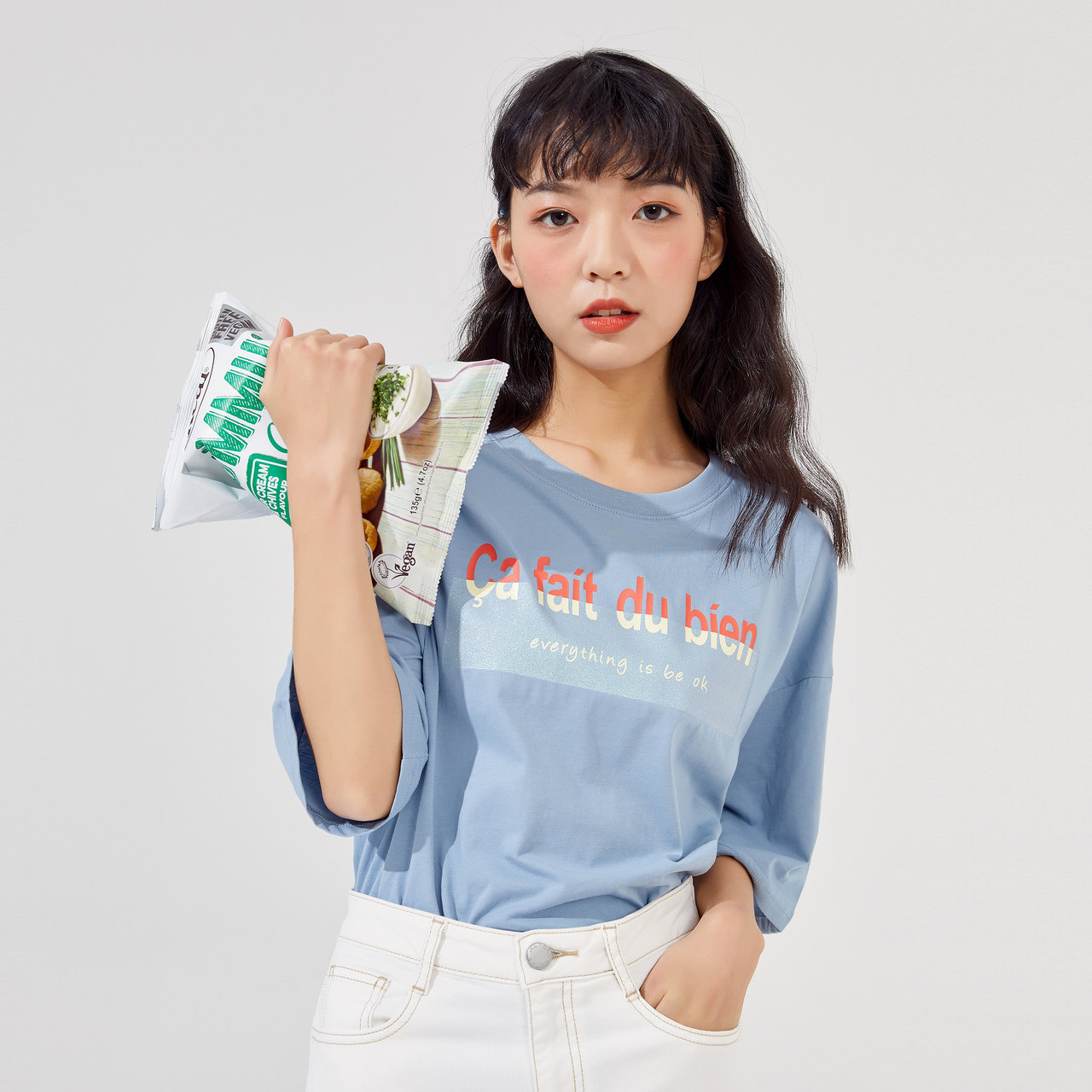 美特斯邦威短袖2020新款夏季印t恤 metersbonwe霓尚T恤