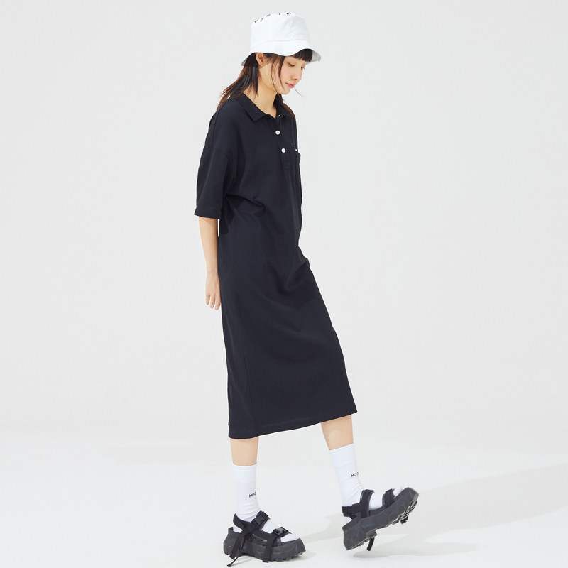 美特斯邦威2020夏季新款潮流连衣裙 metersbonwe霓尚连衣裙