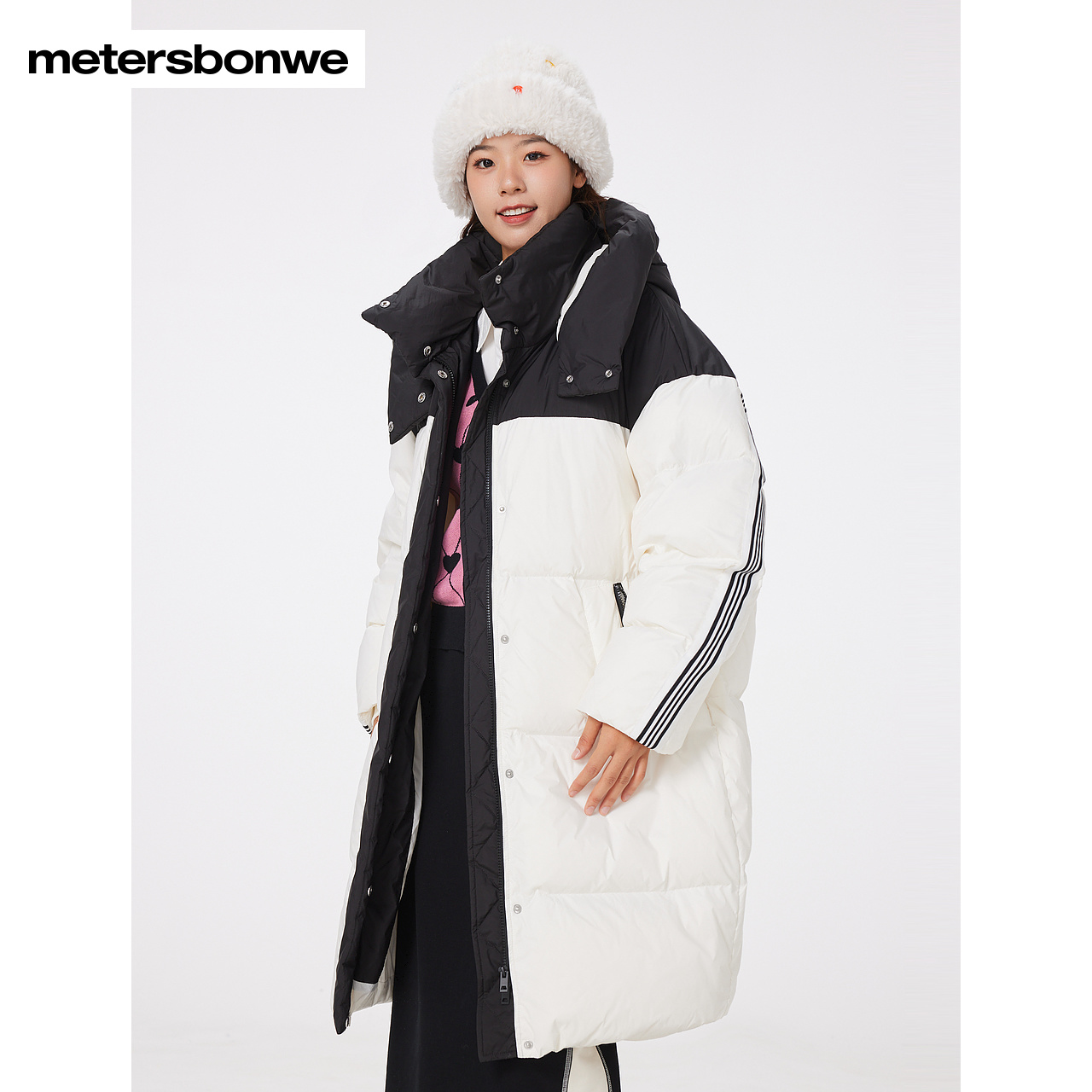  metersbonwe霓尚羽绒服