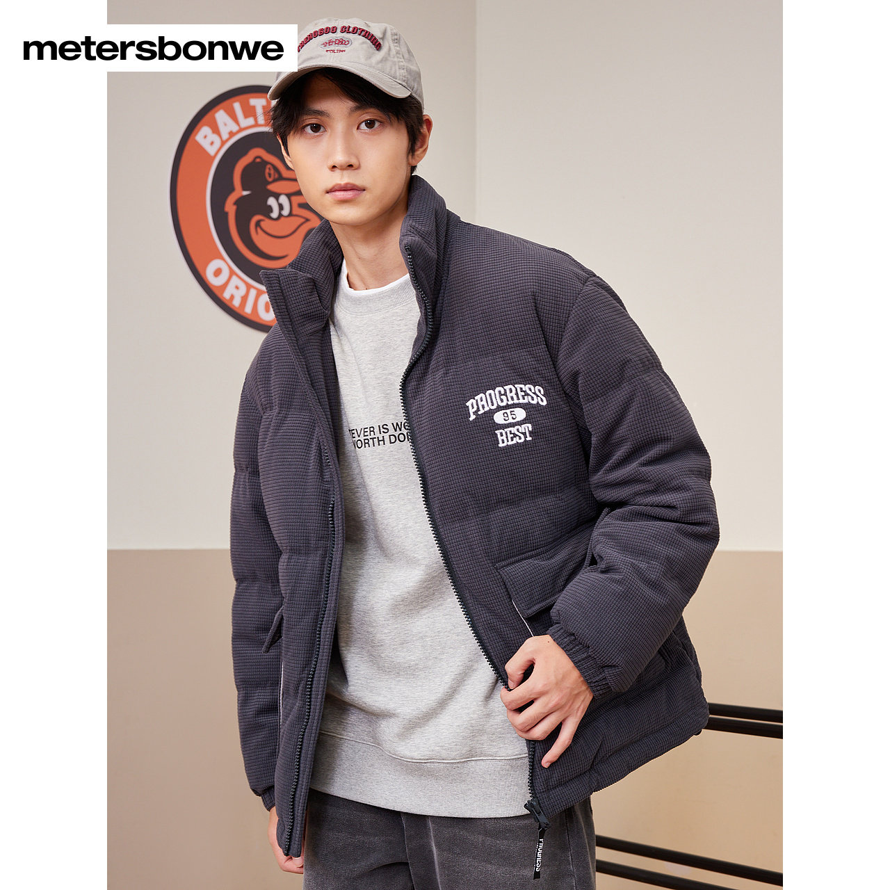  metersbonwe霓尚羽绒服