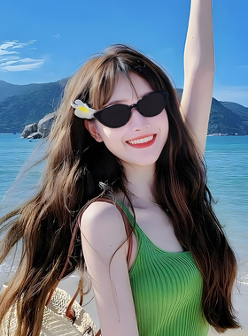 晰雅猫眼墨镜性辣妹风偏光太阳镜