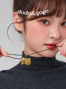 DODOGOGO流苏精致吊坠毛衣链