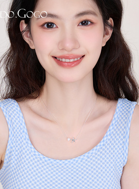 DODOGOGO小众独特设计感珍珠项链