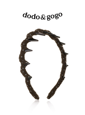 DODOGOGO带齿高颅顶碎花发箍