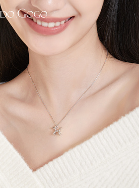 DODOGOGO气球狗纯银轻奢小众项链