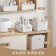 Japanese-style ultra-thick simple storage box desktop storage basket