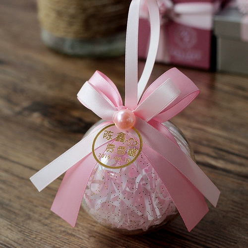 花半里 Звездное небо, круглая коробка с бантиком, подарок на день рождения