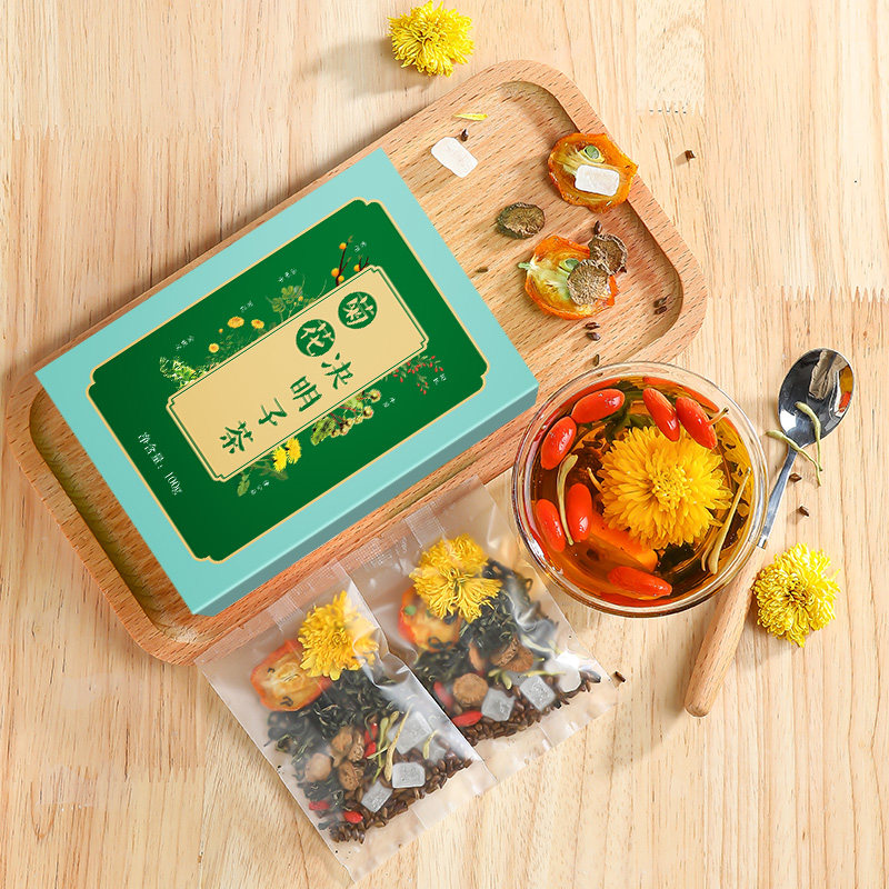 金银花决明子正品茶包菊花茶 猫小乐代用/花草茶