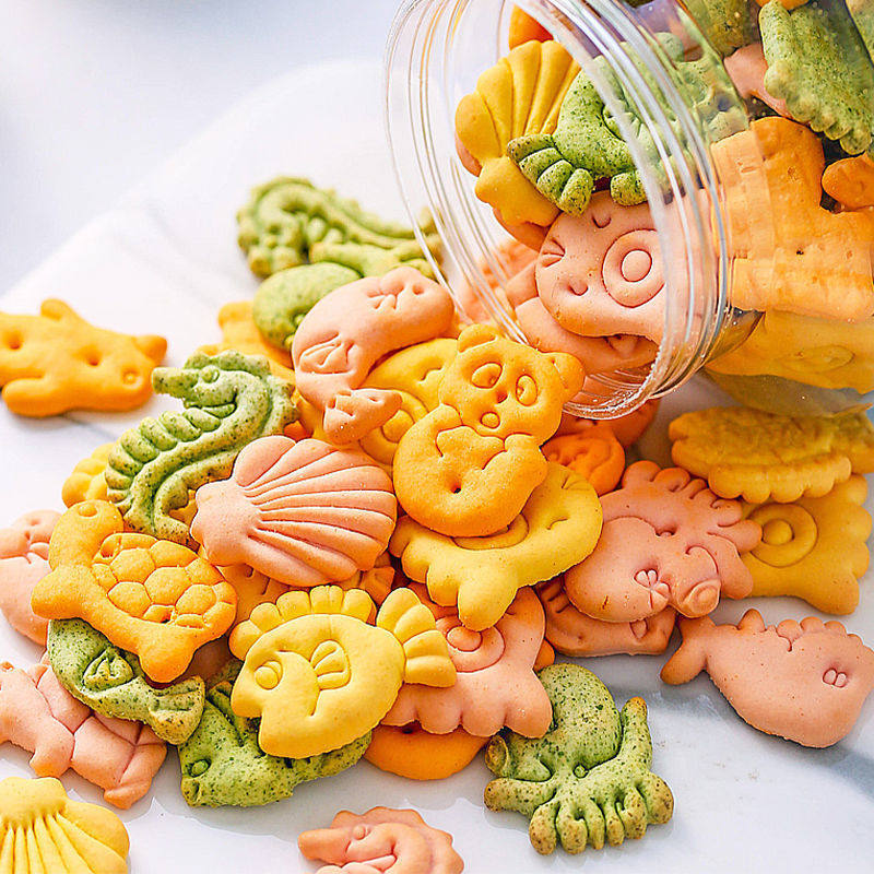 动物饼干罐装解馋零食追剧果蔬味饼干下午茶小吃韧性饼干点心零食,淘宝优惠券,粉丝福利购,淘宝优惠卷