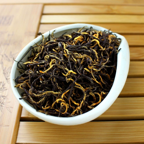 福农秀峰 Черный чай Jinjunmei 2024 Новый чай Wuyishan Tongmuguan Special Golden Junmei 125GX2 коробка