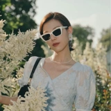 Брендовые модные солнцезащитные очки на солнечной энергии, кошачий глаз, европейский стиль