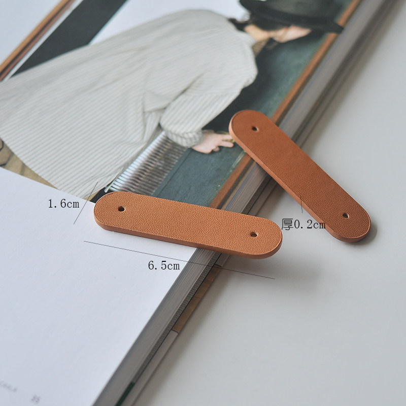 35cm超纤提手皮质配件铆钉DIY手工包包打孔型托特包常用款手拎带 - 图2