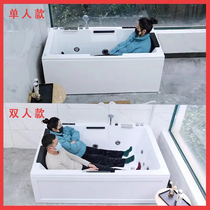 Acrylic Double Super Size Space Lovers outdoor folk Surfing Massage Thermostatic Home Adult Bath Tub