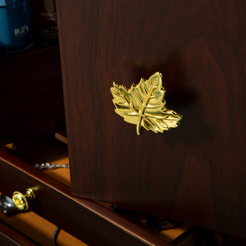 实木化妆品收纳盒梳妆台大容量高档精致护肤品口红面膜整理收纳箱,淘宝优惠券,粉丝福利购,淘宝优惠卷