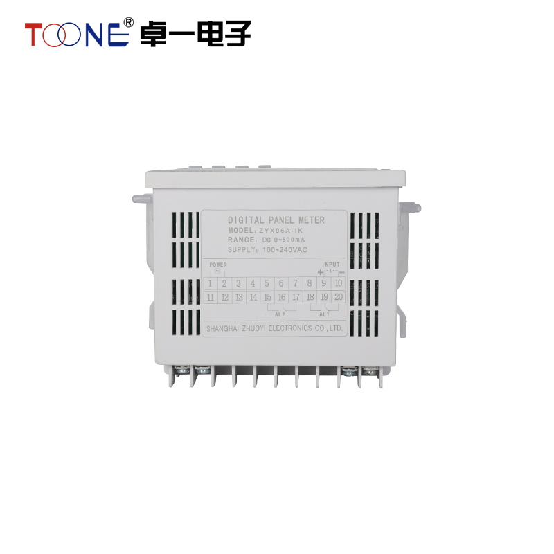 卓一单相交直流数显智能电流表电压表ZYX96A-I/U96*48DP35三位半-图3