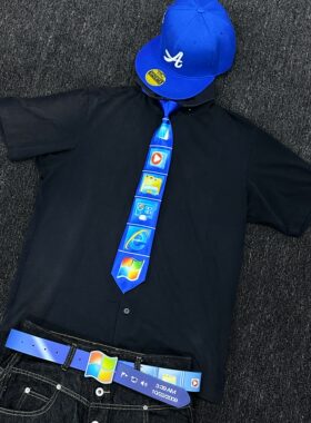 Windows7中古风领带质感小众