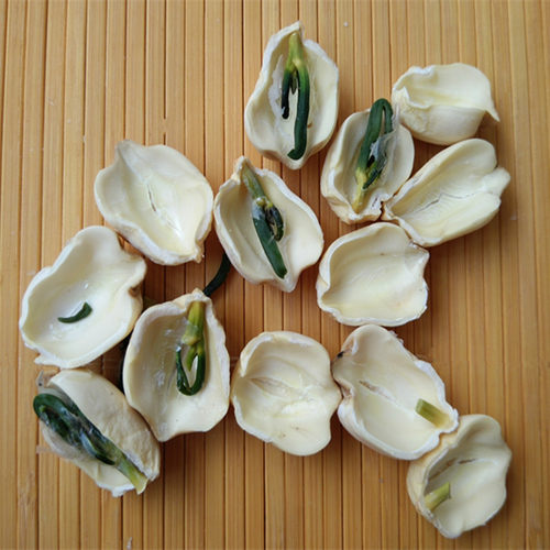 广昌白莲子带芯新鲜无硫粉糯易煮江西干莲子米有心手工连子晒干货 - 图1