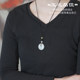 Hetian Jade Peace Buckle Pendant for Men and Women