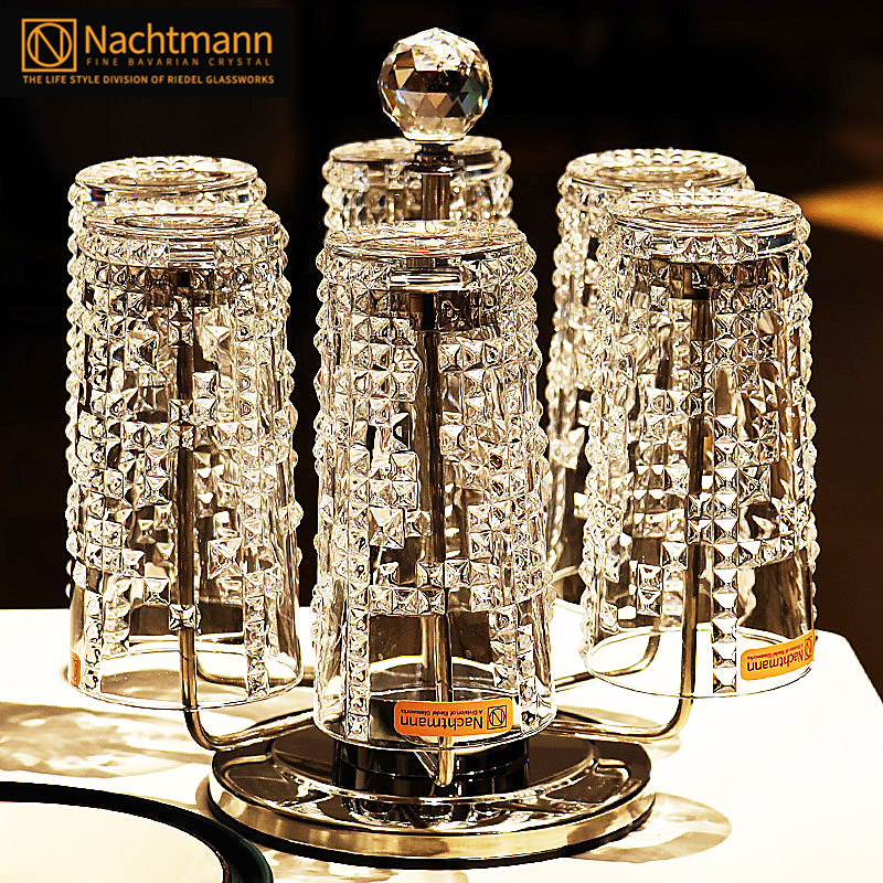 德国Nachtmann进口水晶玻璃洋酒威士忌啤酒杯饮料果汁水杯子套装 - 图1