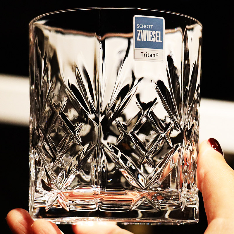 德国Schott肖特进口水晶玻璃雕刻XO洋酒威士忌杯绿茶水杯啤酒杯子,淘宝优惠券,粉丝福利购,淘宝优惠卷