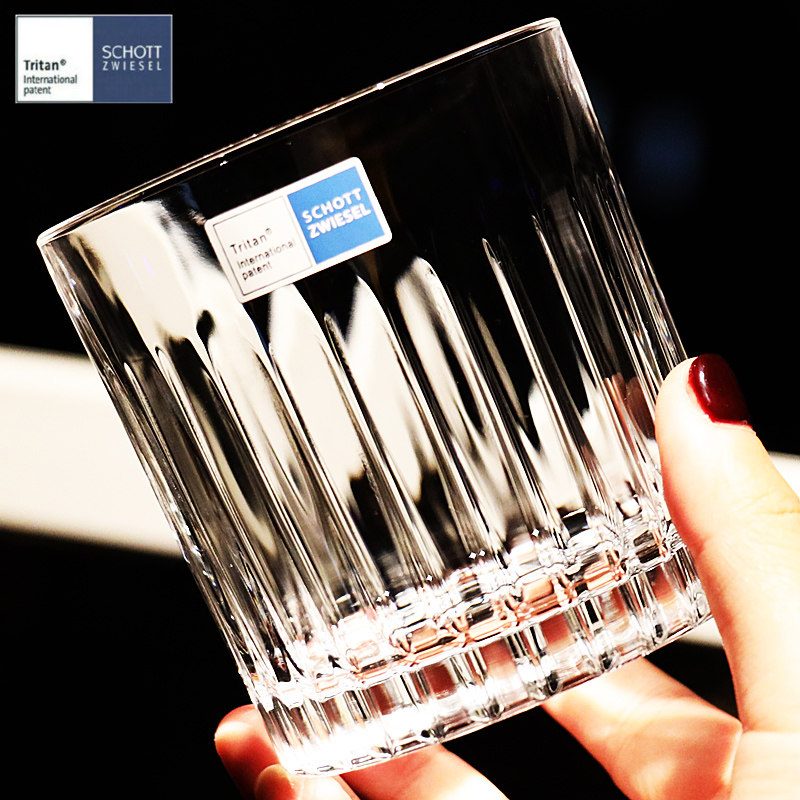 肖特德国进口水晶玻璃刻花威士忌洋酒杯鸡尾酒杯果汁饮料长饮水杯,淘宝优惠券,粉丝福利购,淘宝优惠卷