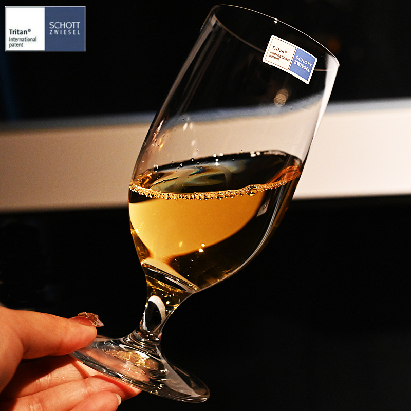 德国SCHOTT进口水晶玻璃小麦精酿黑啤酒杯高脚杯果汁饮料可乐杯子 - 图3