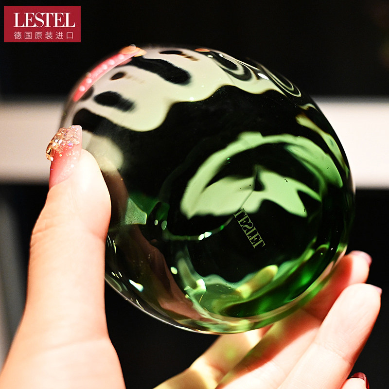 德国进口LESTEL彩色水晶玻璃杯茶果汁饮料杯啤酒杯牛奶杯水杯子,淘宝优惠券,粉丝福利购,淘宝优惠卷