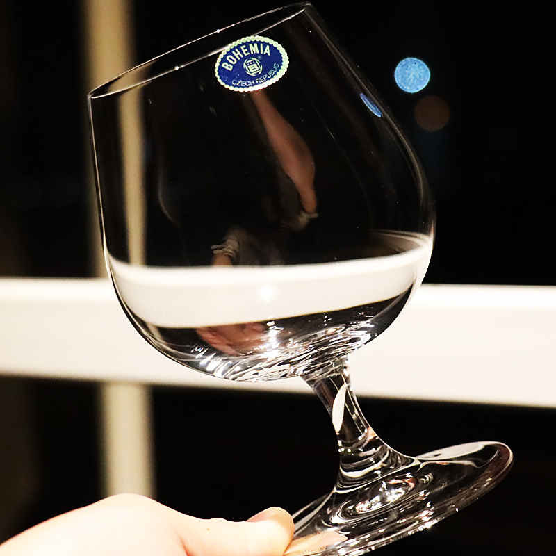 捷克BOHEMIA进口玻璃高脚杯红酒杯白兰地杯xo洋酒干邑杯威士忌杯 - 图3