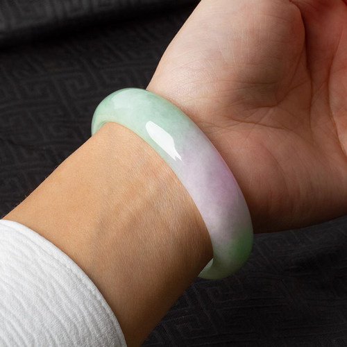 五花八门天然正品缅甸翡翠手镯女玉镯子真玉贵妃镯冰糯种玉镯a货 - 图2