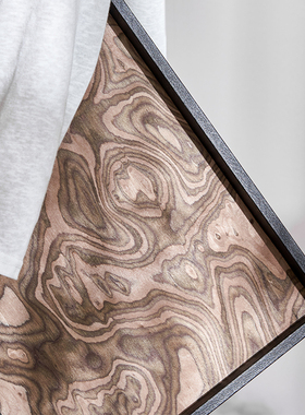 软装高级感客厅茶几上托盘茶具盘