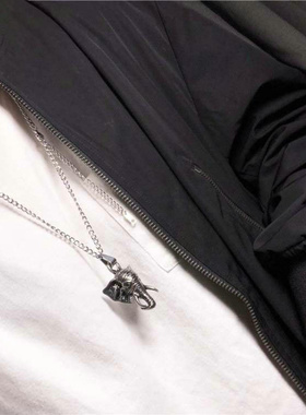 【好运】男士吊牌大象个性吊坠朋