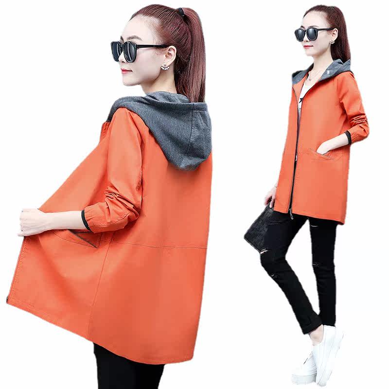 媚娇兰风衣2021秋冬季新款简约休闲 媚娇兰风衣