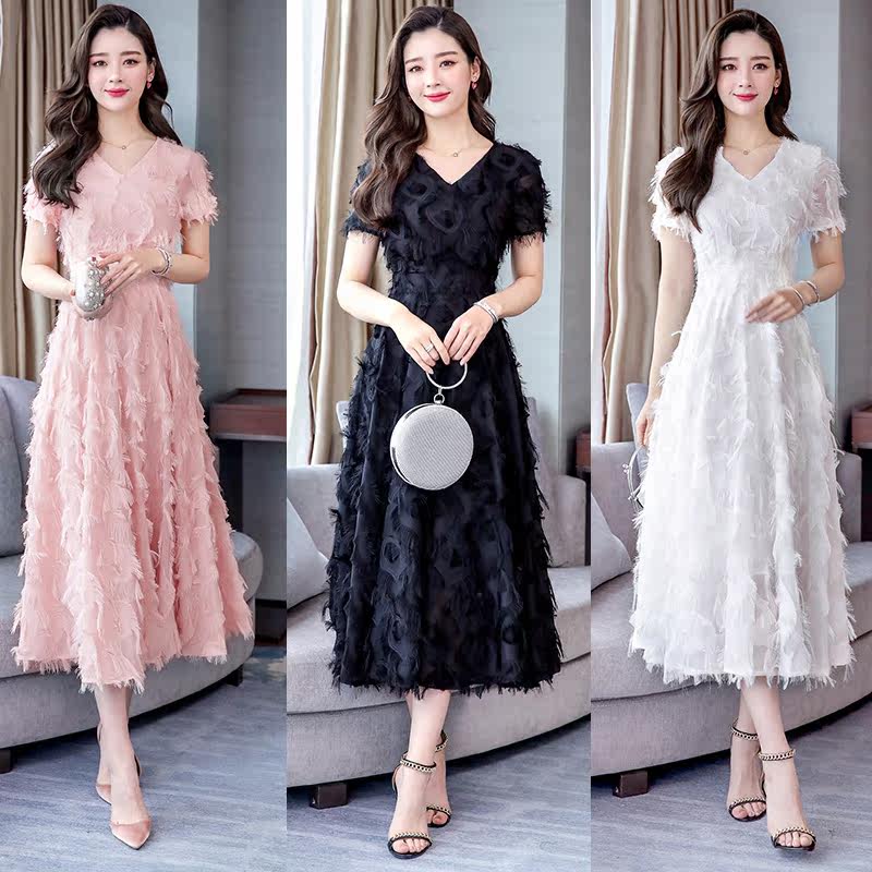 大码女装胖mm连衣裙洋气胯宽沙滩裙 媚娇兰大码女装