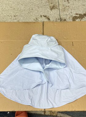 户外电动车防紫外线吹不翻遮阳帽