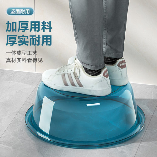 加厚洗脸盆塑料大中小号家用洗衣服盆子学生宿舍洗脚盆婴儿小面盆 - 图2