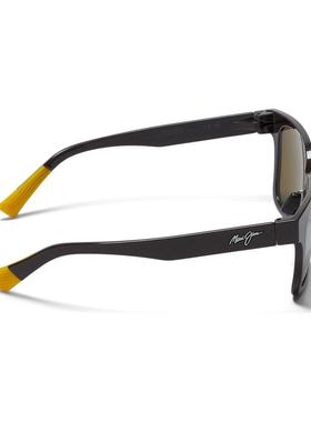 代购MauiJim女士太阳镜偏光防眩光UV防护色彩增强猫眼型黑色渐变