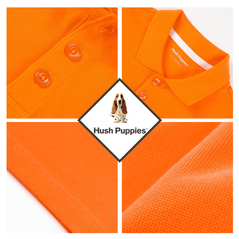 暇步士童装男童polo短袖22夏装新品 hushpuppies童装T恤