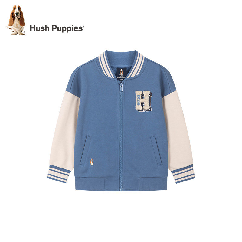 暇步士童装儿童棒球服春新款男童经典复古感上衣女童简约百搭外套,淘宝优惠券,粉丝福利购,淘宝优惠卷