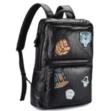 Рюкзак, кожаная вместительная и большая сумка для путешествий для отдыха, из натуральной кожи, воловья кожа