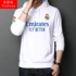 Real Madrid team uniform 21-22 season Benzemaros football fan uniform hooded guard clothes male and female student jacket