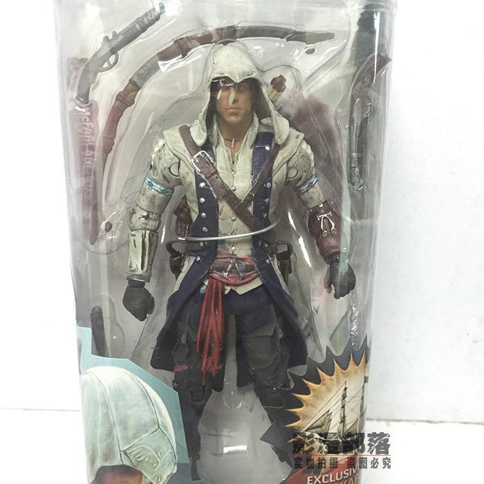麦克法兰 刺客信条4黑旗 康纳 爱德华肯维 6寸可动人偶手办模型 - 图3