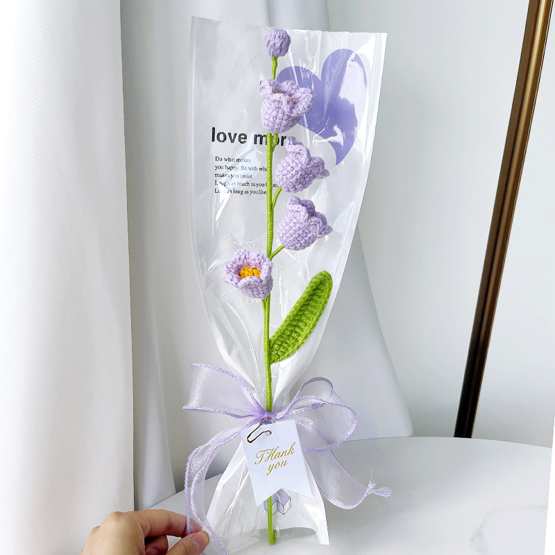 针织花束实用毕业手工diy公司活动礼物三八妇女节礼物送老师女生