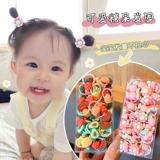 Детский безвредный маленький аксессуар для волос, эластичная резинка для волос, не повреждает волосы