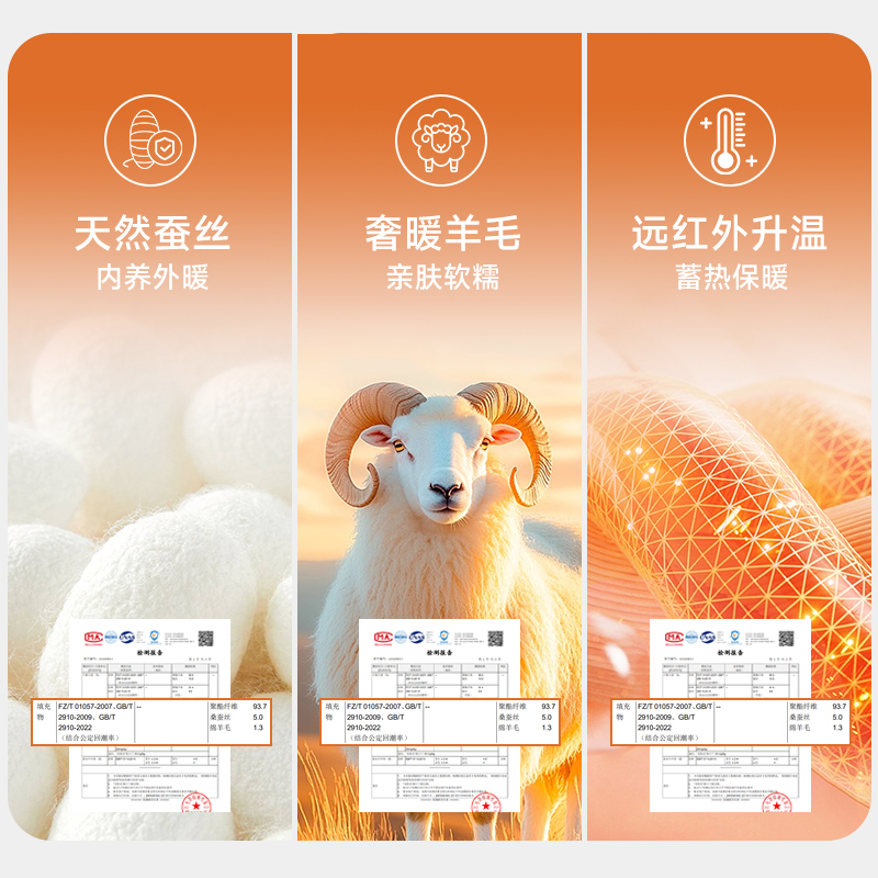 女童棉裤外穿三层夹棉裤子冬季加厚儿童蚕丝保暖裤加绒一条过冬