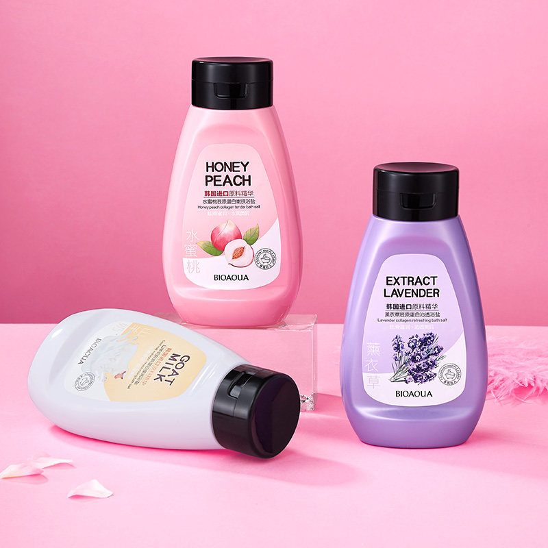 泊泉雅去角质深层清洁山羊奶浴盐 泊泉雅雅兰丝浴盐