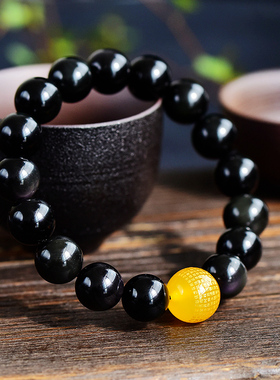 波罗蜜心经手串佛珠本命年饰品