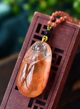 水晶莲花吊坠毛衣链挂件饰品