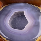 Агат Поли -сокровища сокровища Пакет Кристаллистал Кристал Очистить и отразить кристаллическую пещерную пещерную пещерную пещер