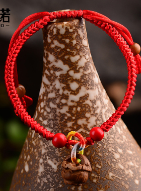 婴儿宝宝新生儿童孕妇红绳手链