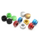 Oxidized colored hand-twisted nut aluminum alloy material